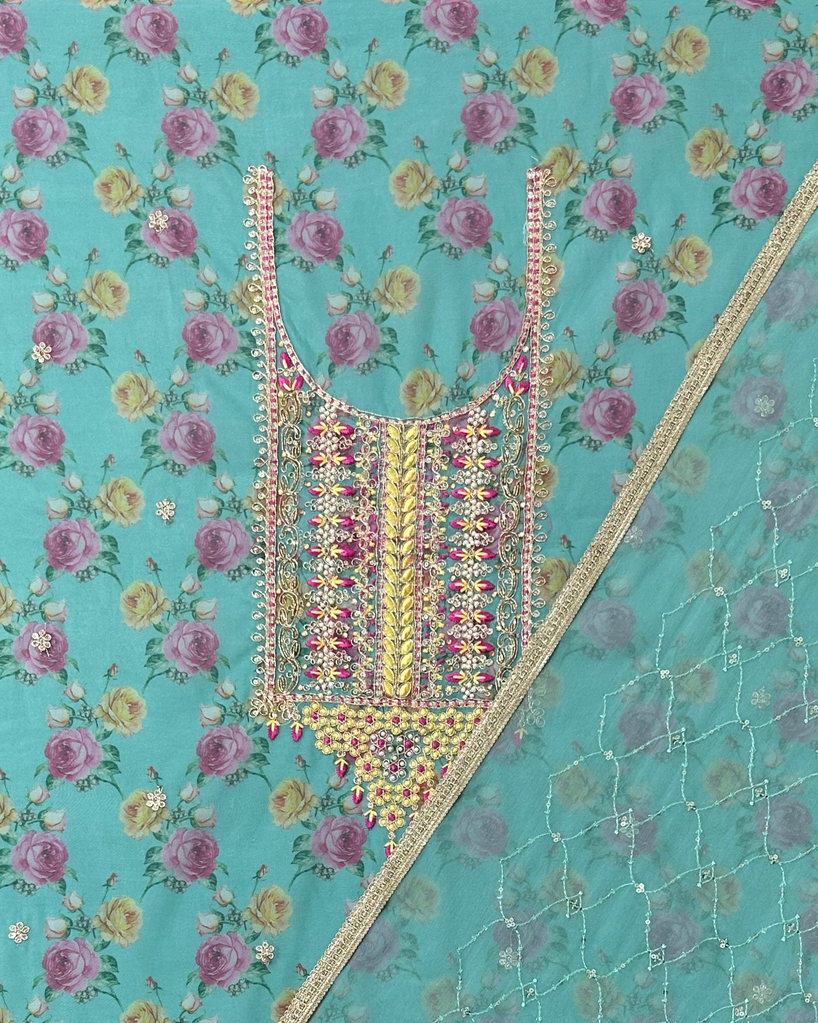 Front Dupatta