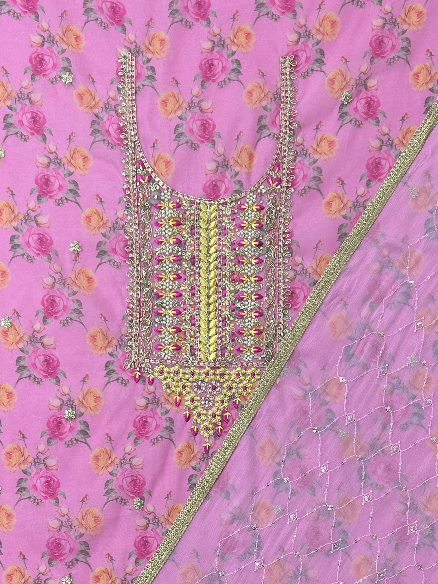 Front Dupatta
