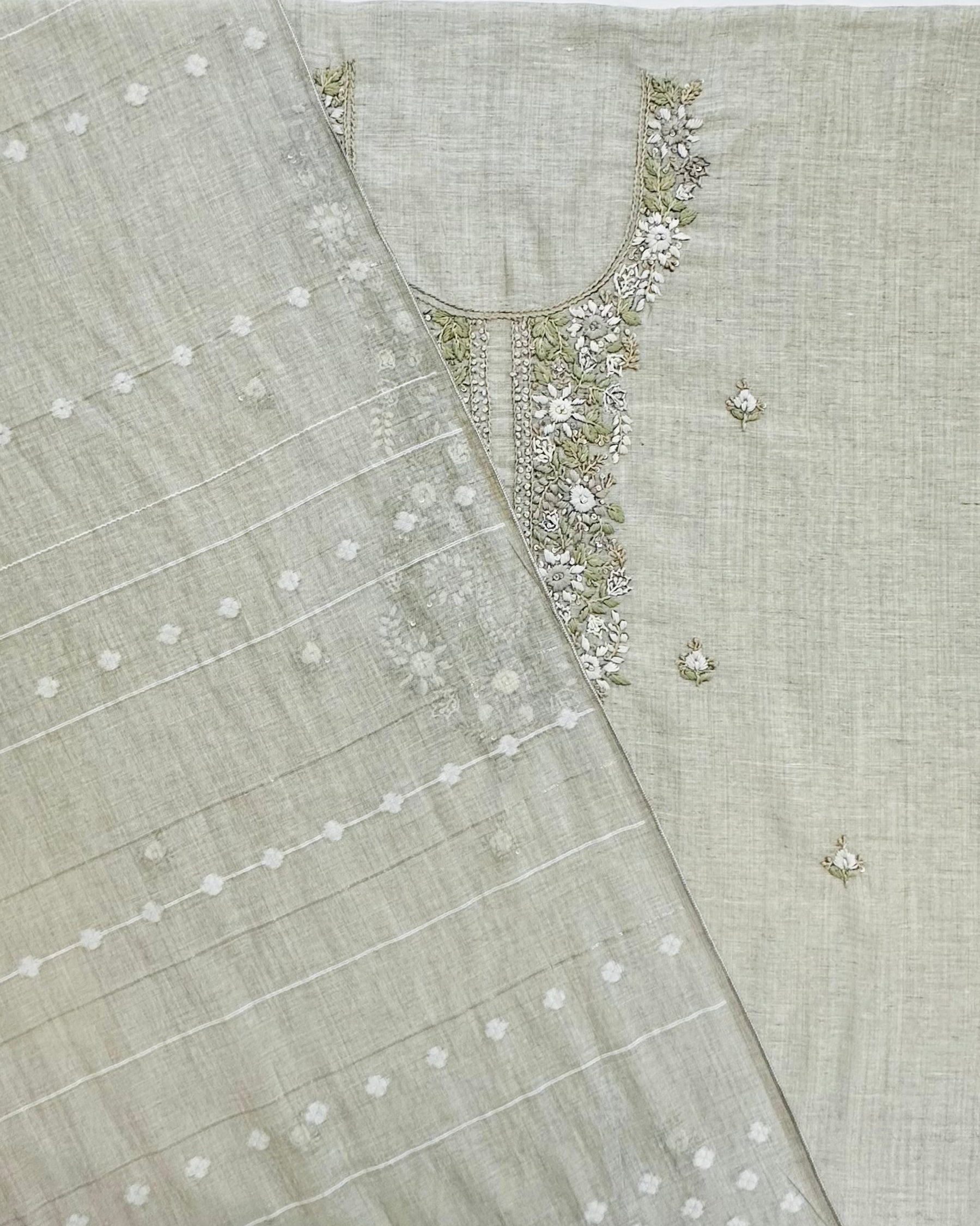 Full Front Dupatta Cross