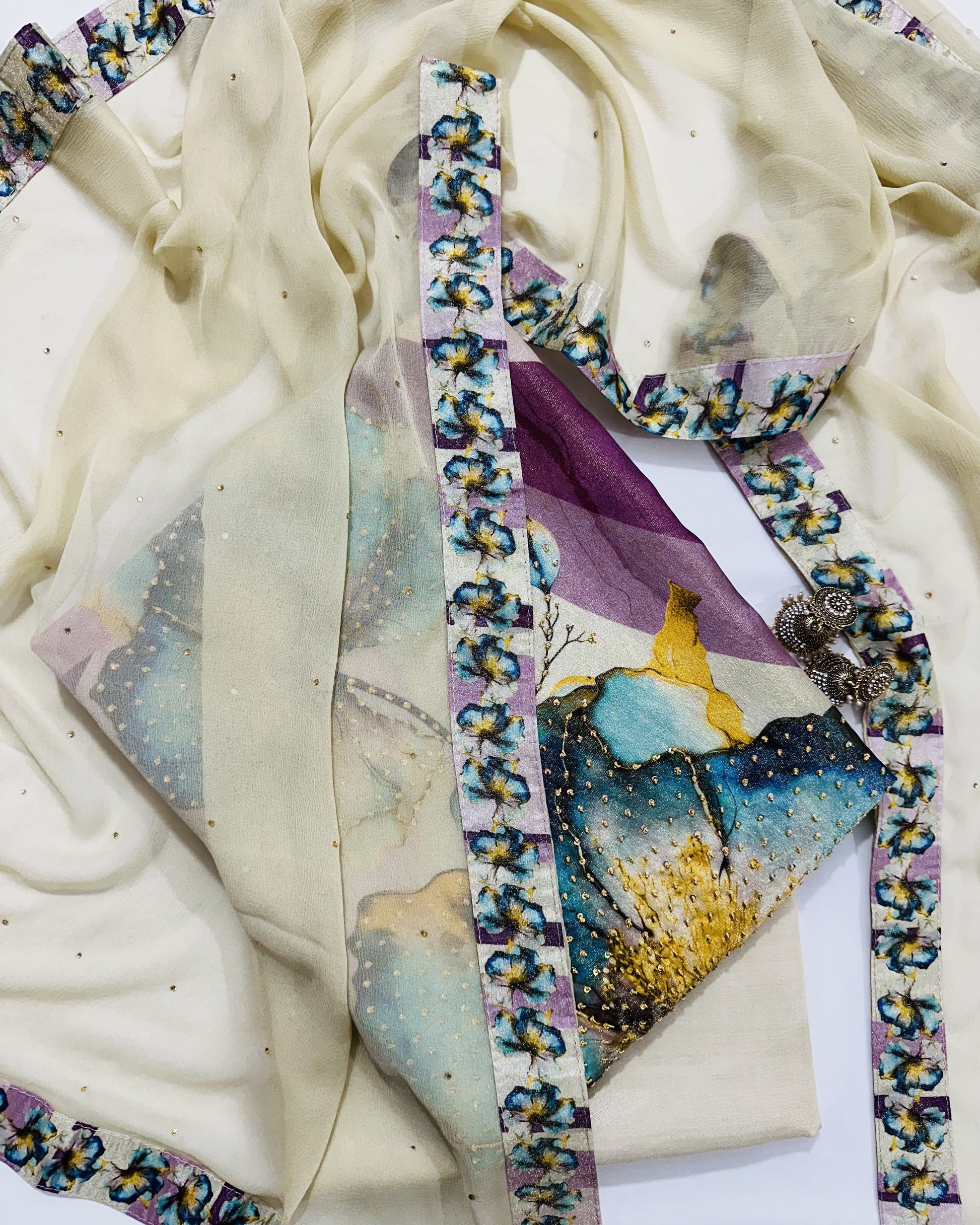 Front Dupatta