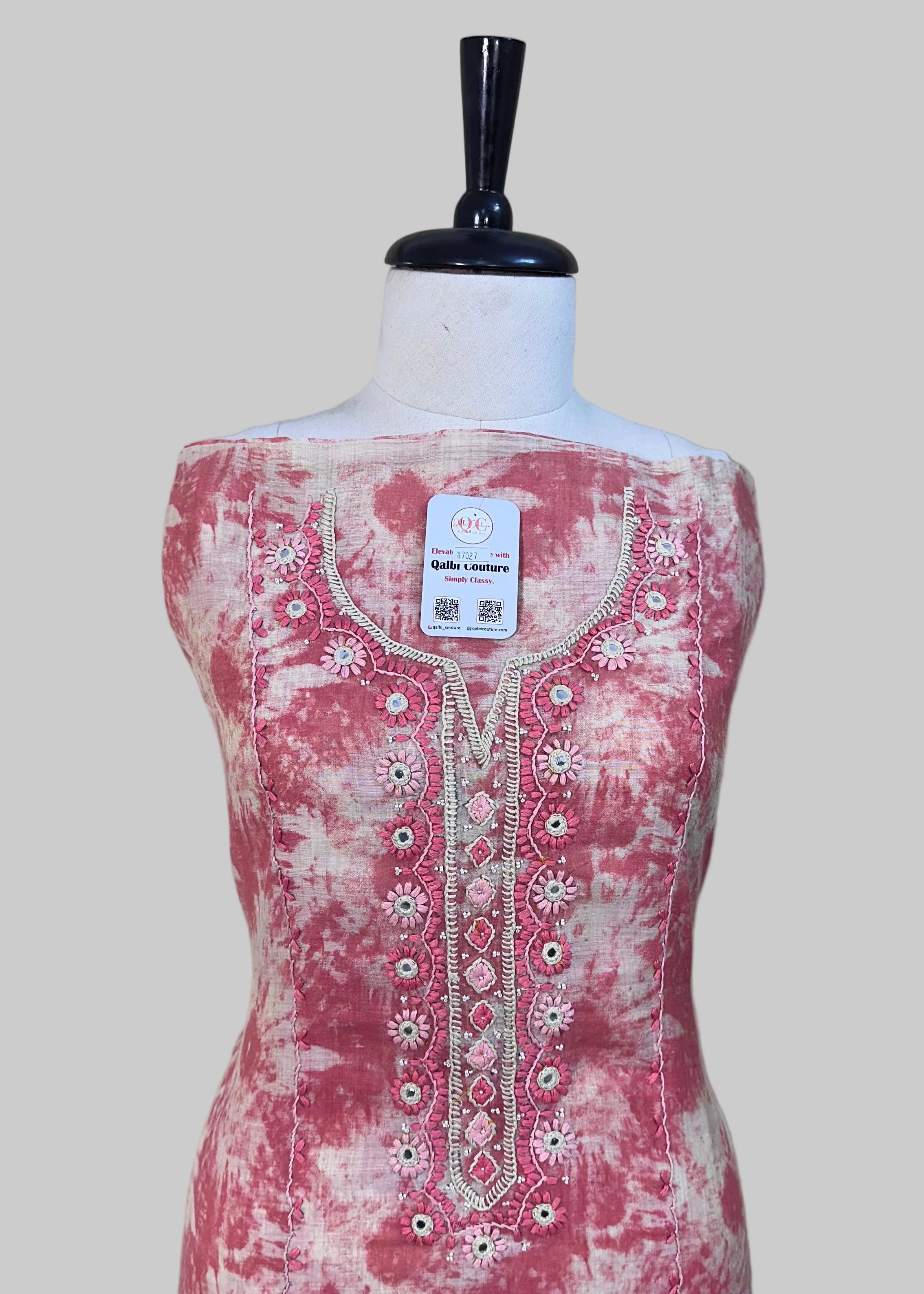 Peace Linen Blend Breahtable Dress Material